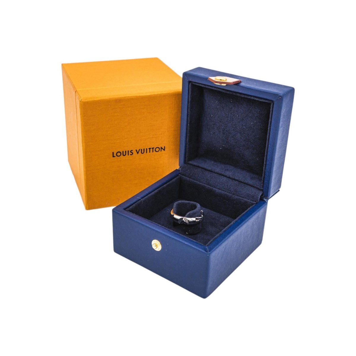 Bague LOUIS VUITTON "LV Volt" en or blanc - Castafiore