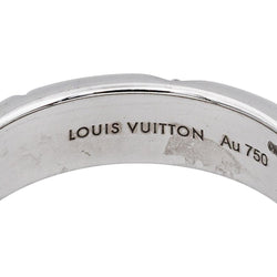 Bague LOUIS VUITTON "LV Volt" en or blanc - Castafiore