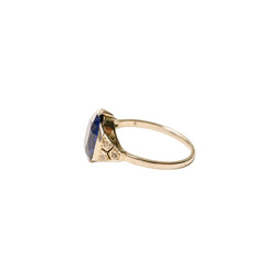 Bague Marguerite en or blanc et diamants - Castafiore