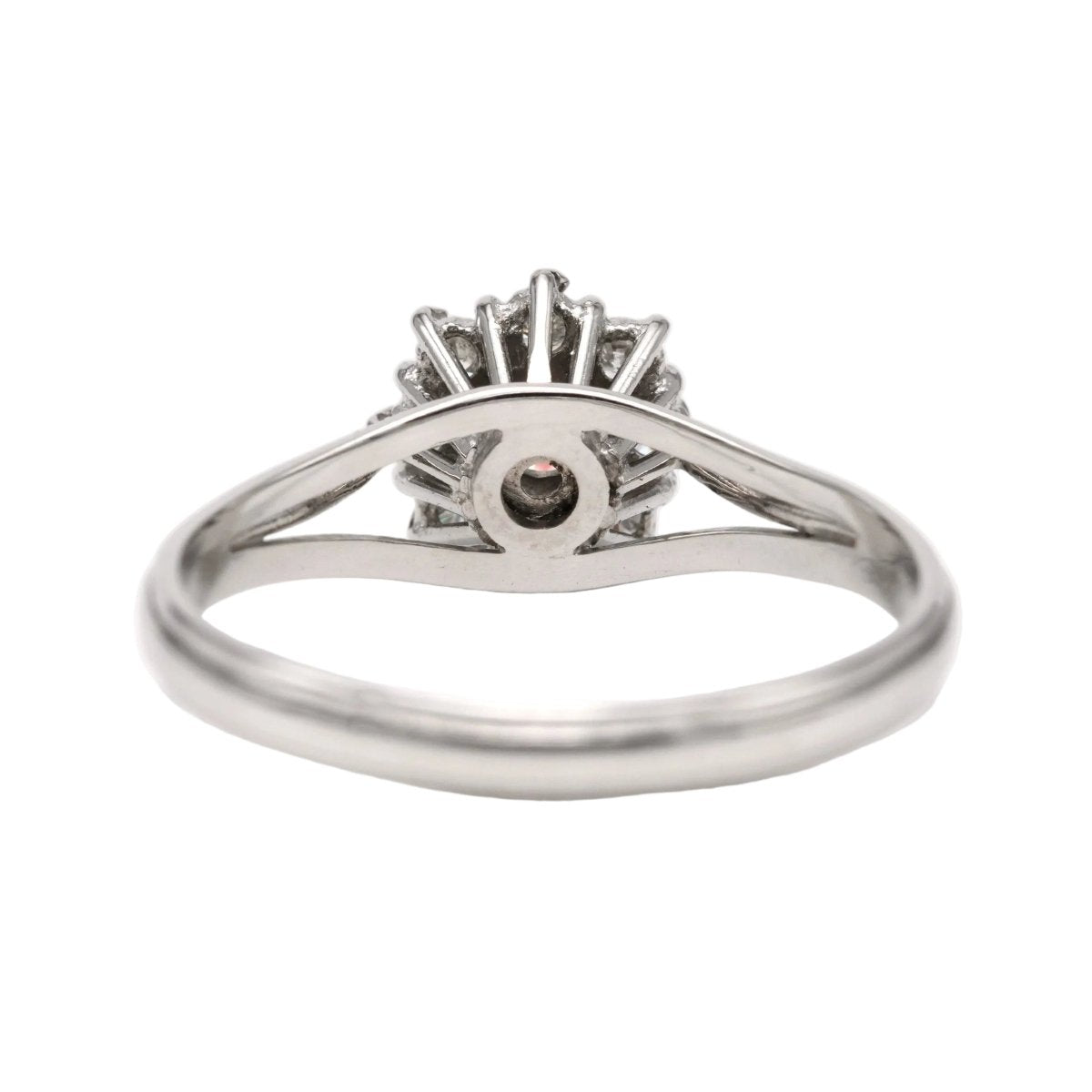 Bague Marguerite en or blanc et diamants - Castafiore