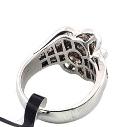 Bague Marguerite en or blanc et diamants - Castafiore