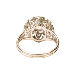 Bague Marguerite en or blanc et diamants - Castafiore