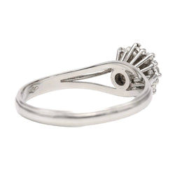Bague Marguerite en or blanc et diamants - Castafiore