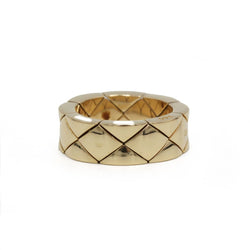 Bague Matelassée Or jaune - CHANEL - Castafiore