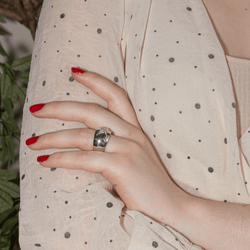 Bague Mauboussin Etoile divine en or blanc et diamant - Castafiore