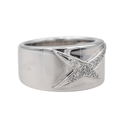 Bague MAUBOUSSIN "Étoile Divine" en or blanc, or jaune et diamants - Castafiore