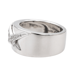 Bague MAUBOUSSIN "Étoile Divine" en or jaune, or blanc et diamants - Castafiore