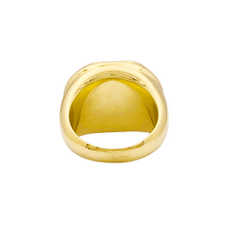 Bague MAUBOUSSIN Transparence pavée en or jaune, cristal de roche et diamants - Castafiore