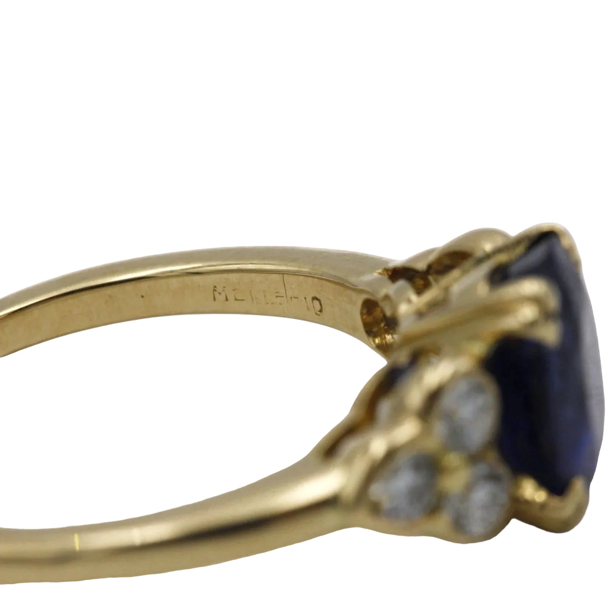 Bague MELLERIO - Or, Saphir & Diamants - Castafiore