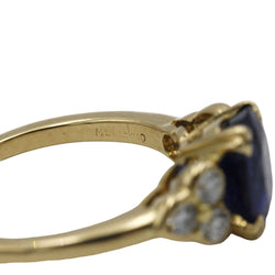 Bague MELLERIO - Or, Saphir & Diamants - Castafiore