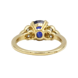 Bague MELLERIO - Or, Saphir & Diamants - Castafiore