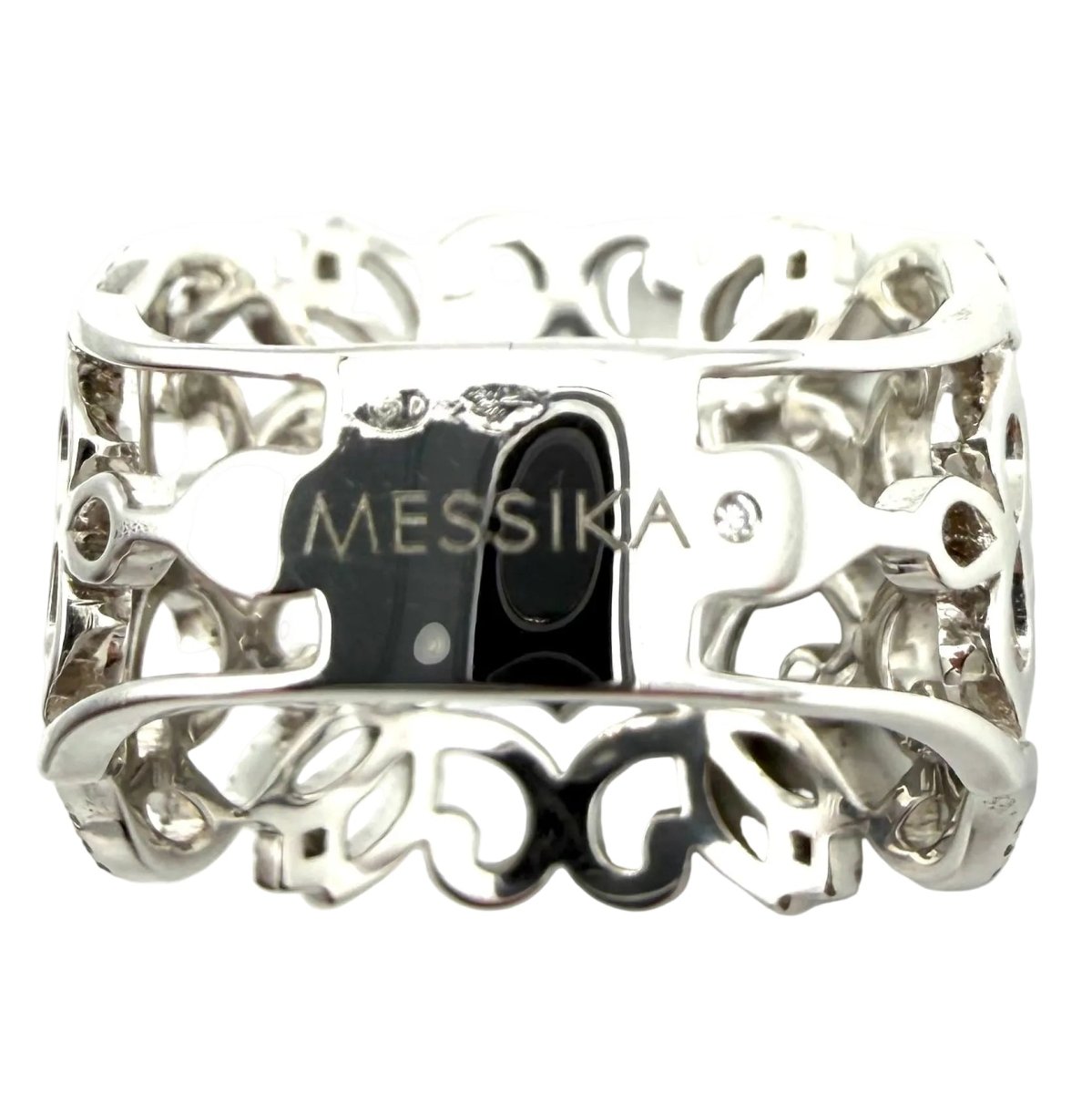 Bague MESSIKA "Eden" en or blanc et diamants - Castafiore