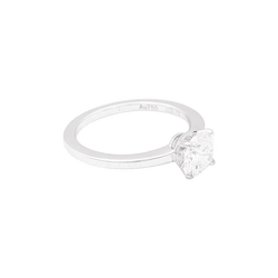 Bague MESSIKA, "Emotion", diamant, or blanc. - Castafiore