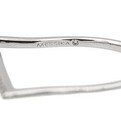 Bague MESSIKA "Gatsby Barrette" en or blanc et diamants - Castafiore
