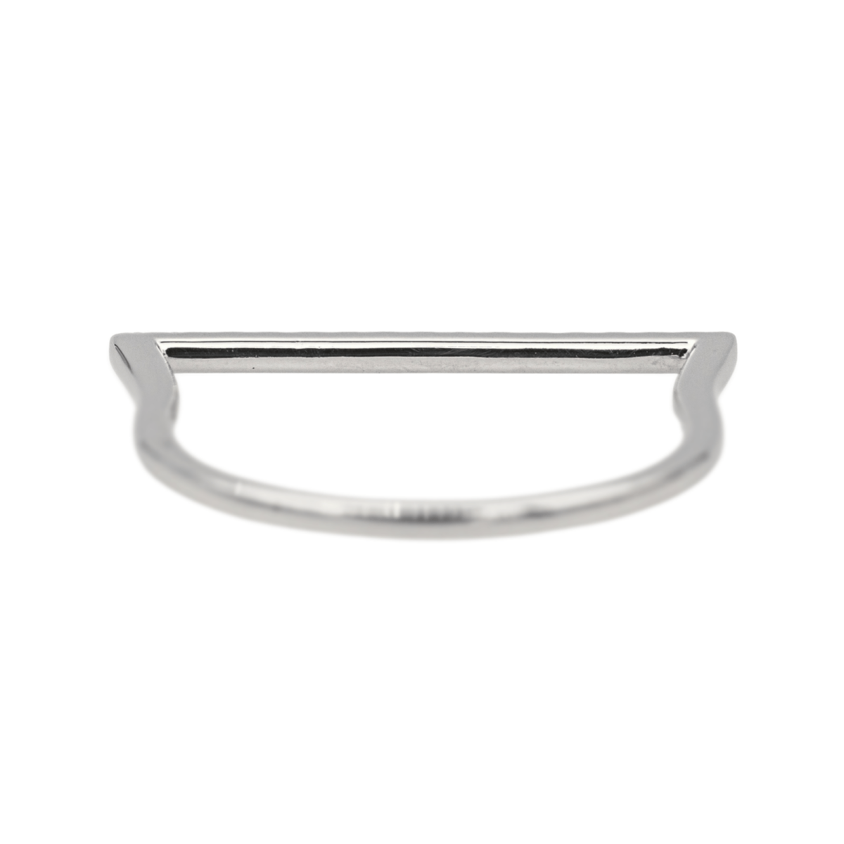 Bague MESSIKA "Gatsby Barrette" en or blanc et diamants - Castafiore