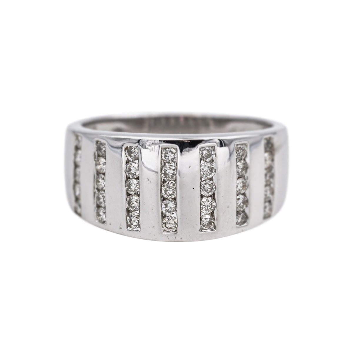 Bague Or blanc Diamant - Castafiore