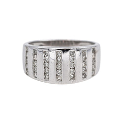 Bague Or blanc Diamant - Castafiore