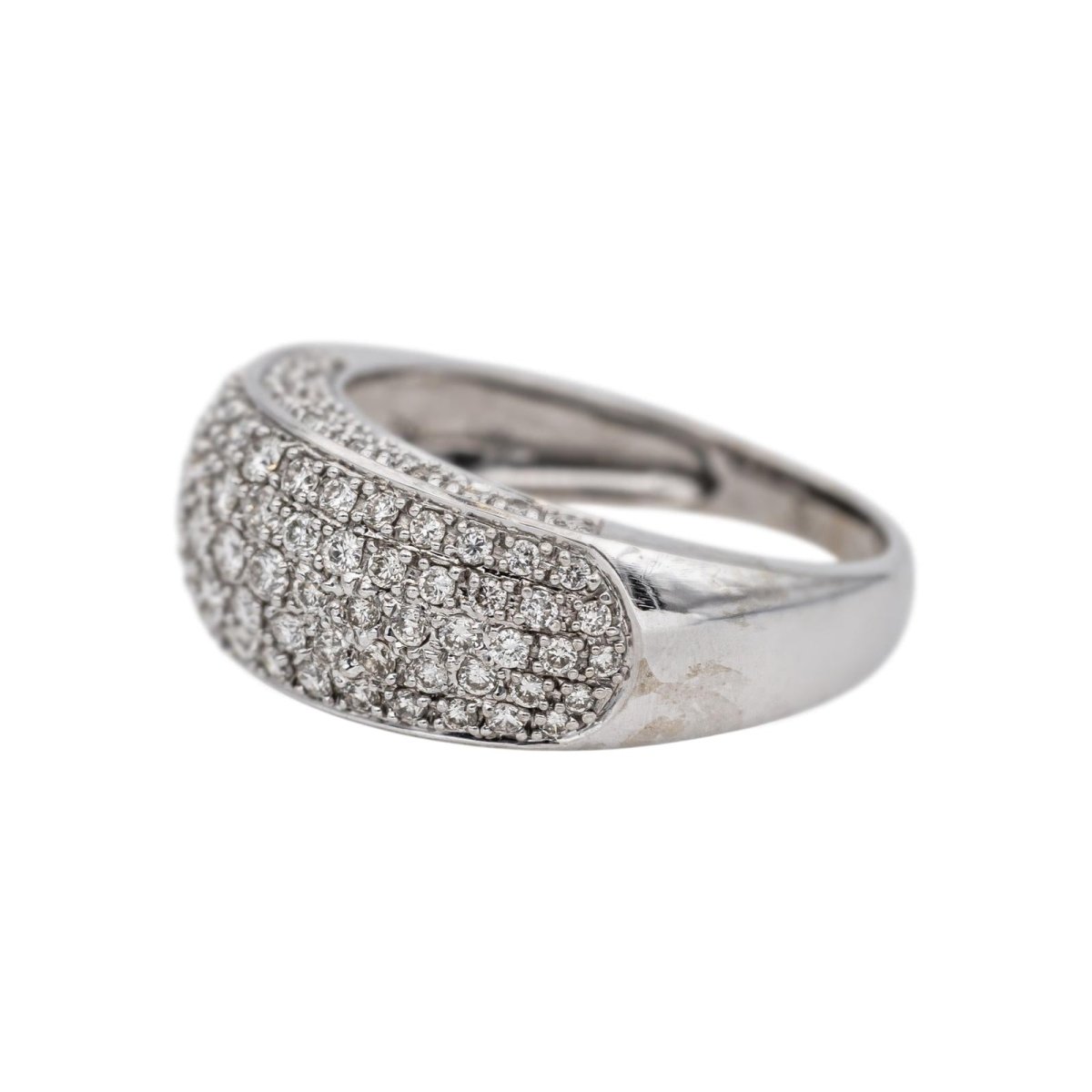 Bague Or blanc Diamant - Castafiore