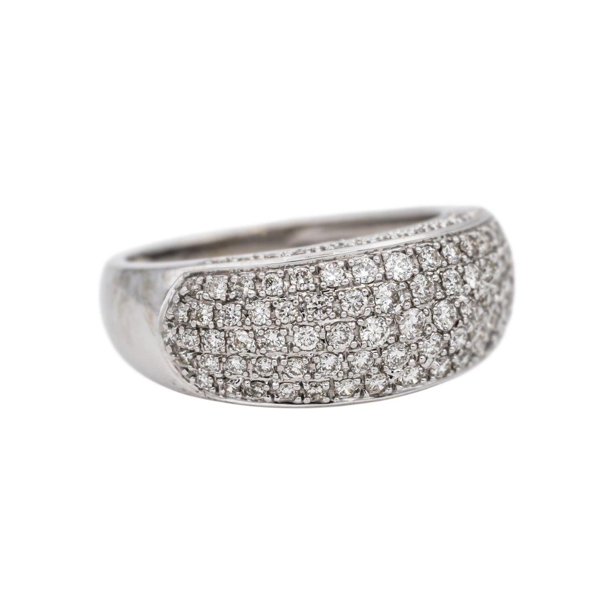 Bague Or blanc Diamant - Castafiore