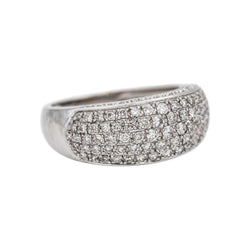Bague Or blanc Diamant - Castafiore