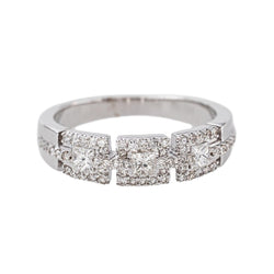 Bague Or blanc Diamant - Castafiore