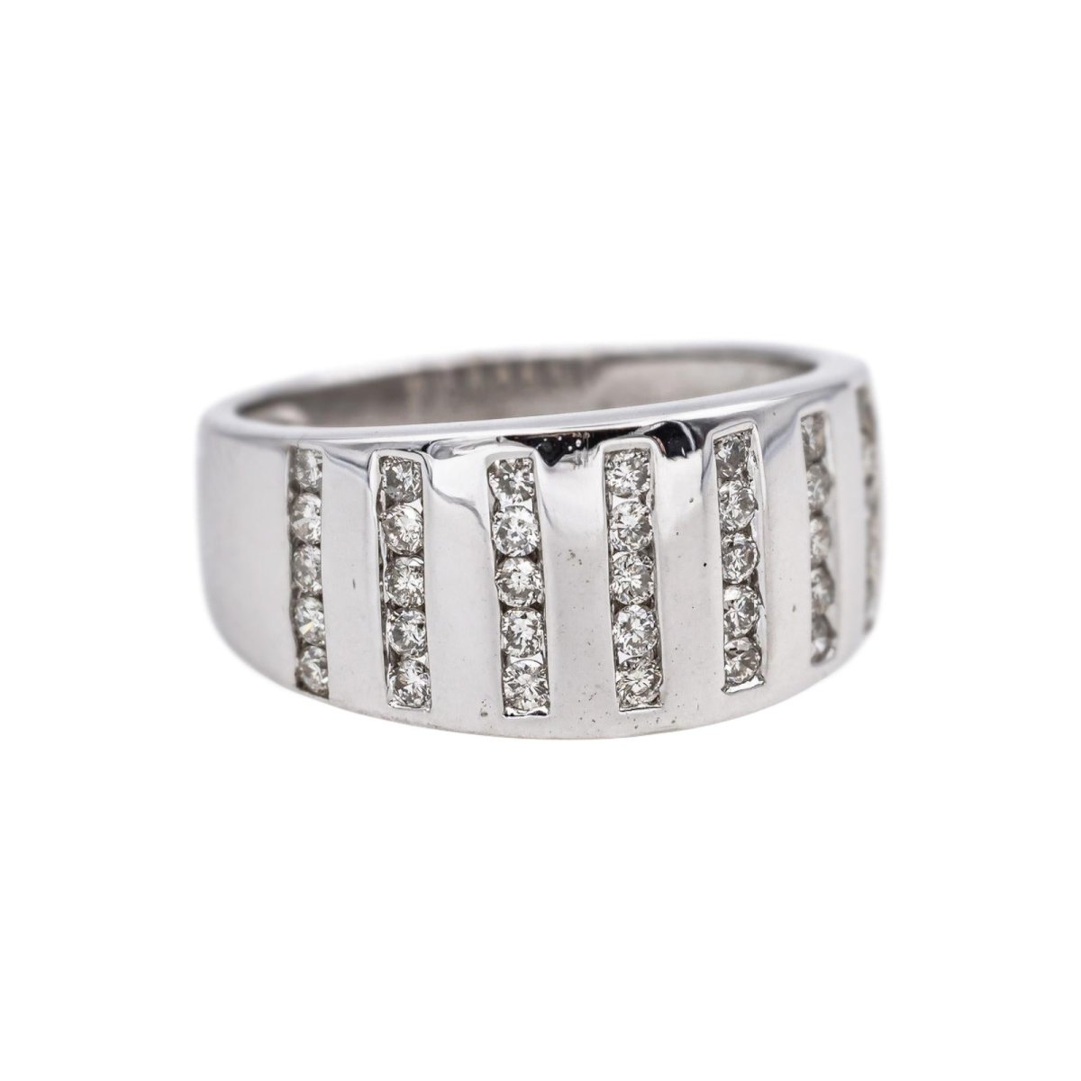 Bague Or blanc Diamant - Castafiore