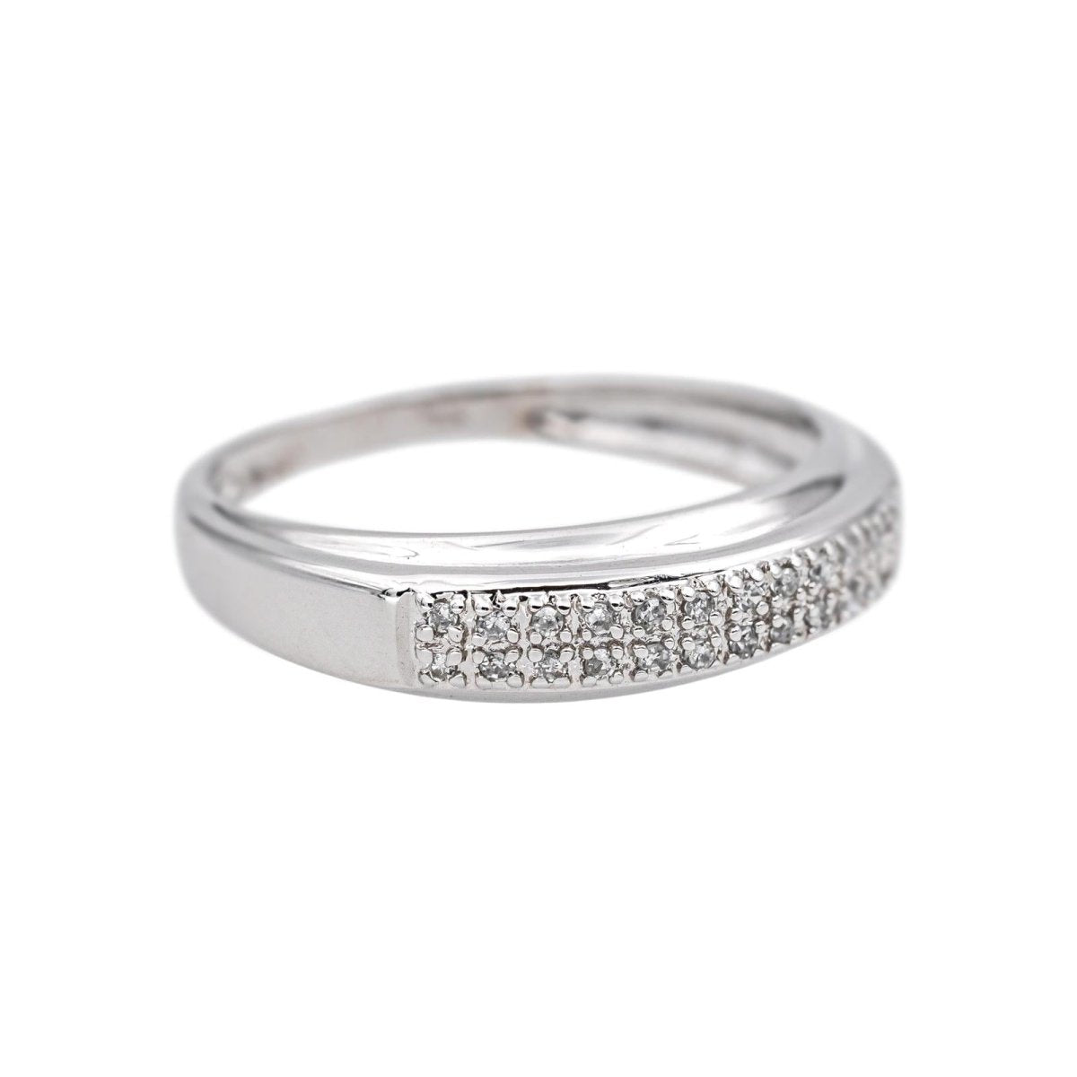 Bague Or blanc Diamant - Castafiore