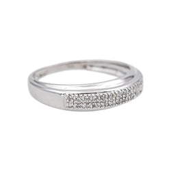 Bague Or blanc Diamant - Castafiore