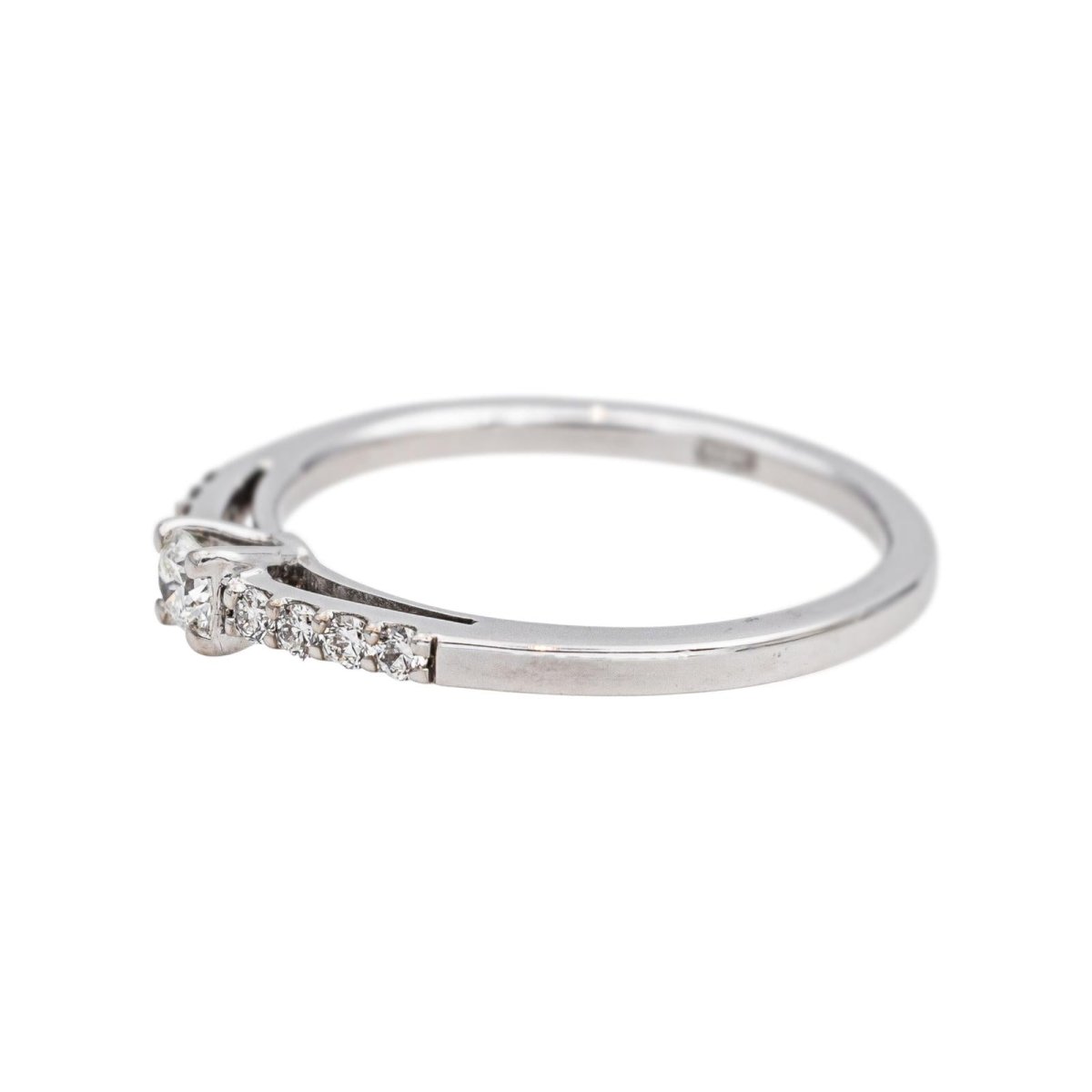 Bague Or blanc Diamant - Castafiore