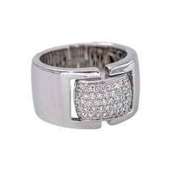 Bague Or blanc Diamant - Castafiore