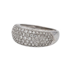 Bague Or blanc Diamant - Castafiore