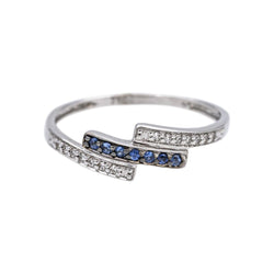 Bague Or blanc Diamant - Castafiore