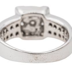 Bague Or blanc Diamant - Castafiore
