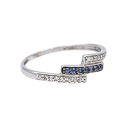 Bague Or blanc Diamant - Castafiore