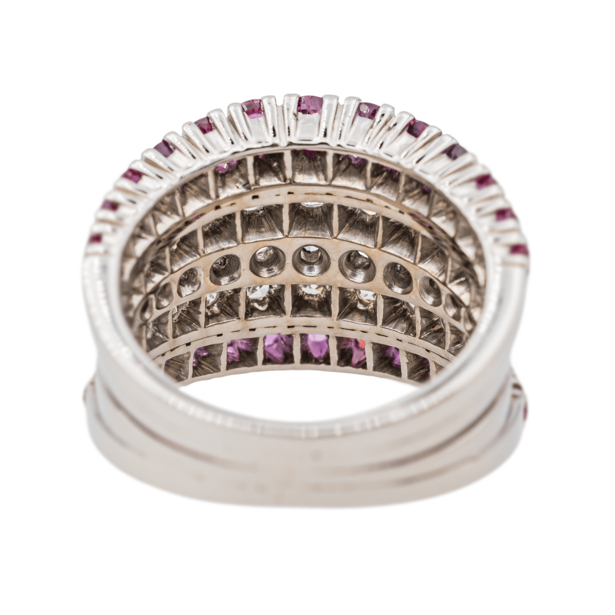 Bague Or blanc Diamant - Castafiore