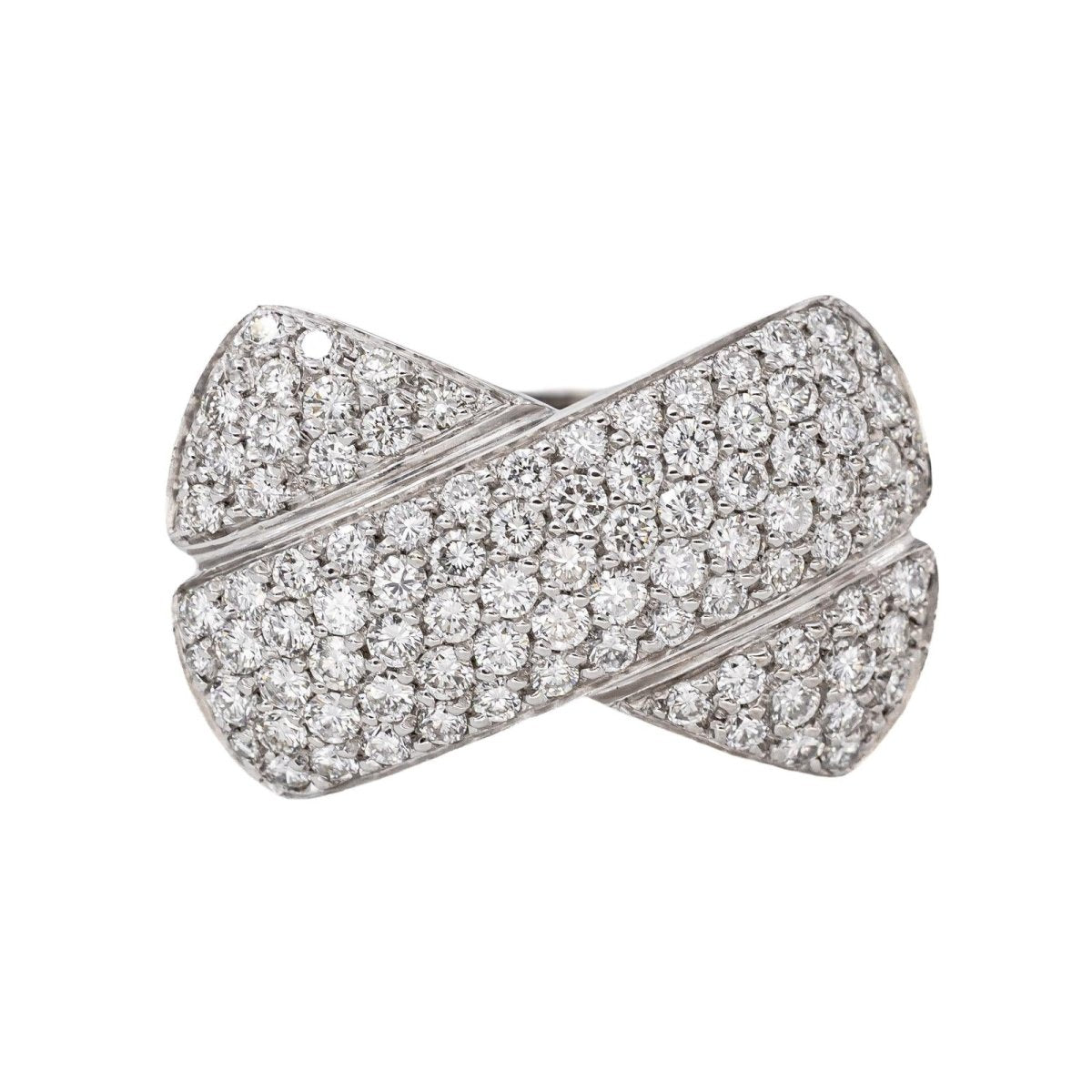 Bague Or blanc Diamant - Castafiore