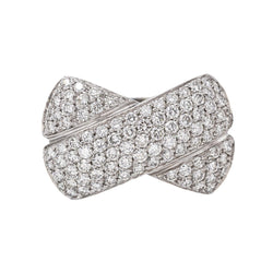 Bague Or blanc Diamant - Castafiore