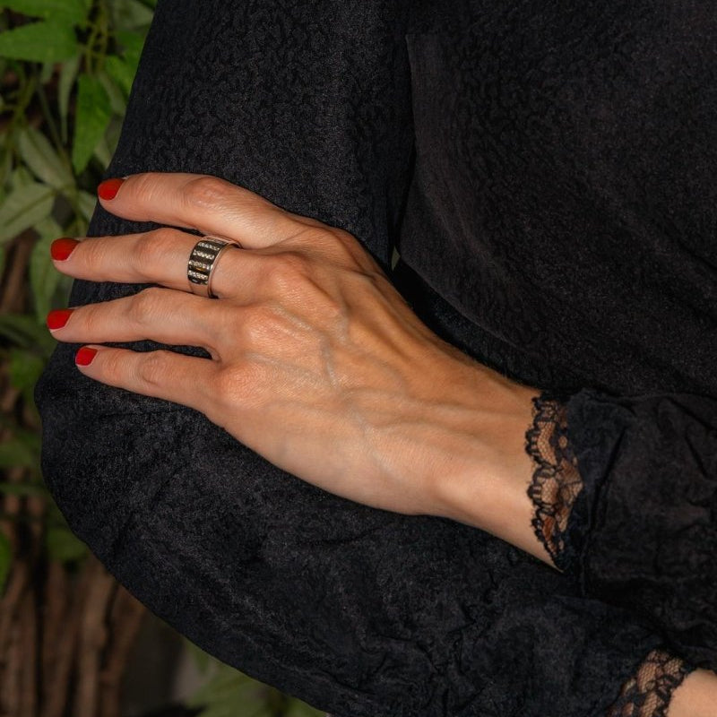 Bague Or blanc Diamant - Castafiore