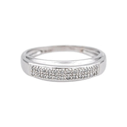Bague Or blanc Diamant - Castafiore