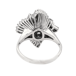 Bague Or blanc Diamant - Castafiore
