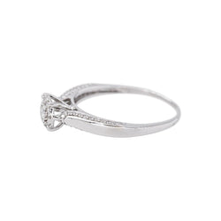 Bague Or blanc Diamant - Castafiore