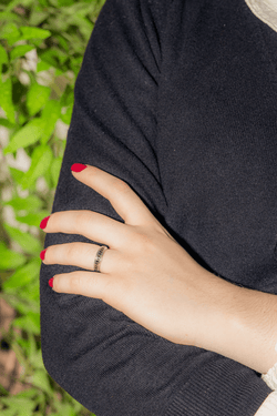 Bague Or blanc Diamant - Castafiore