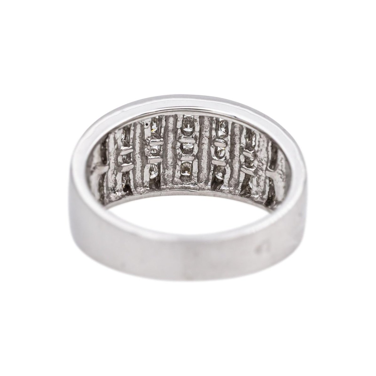 Bague Or blanc Diamant - Castafiore