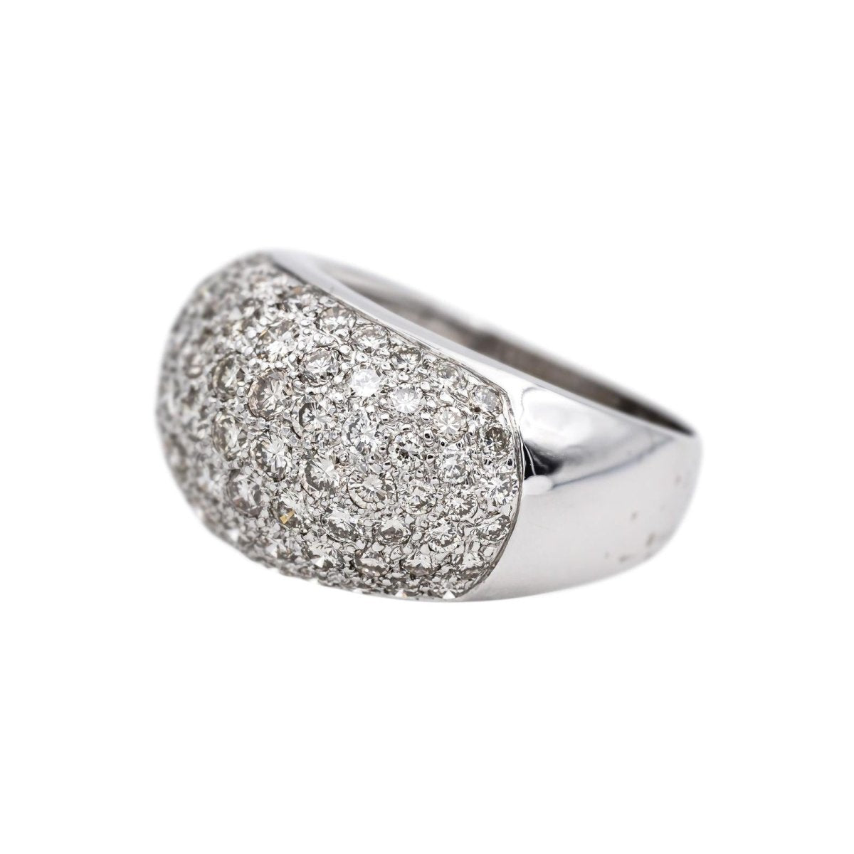 Bague Or blanc Diamant - Castafiore