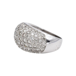 Bague Or blanc Diamant - Castafiore