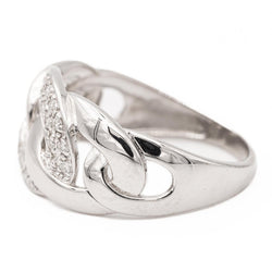Bague Or blanc Diamant - Castafiore
