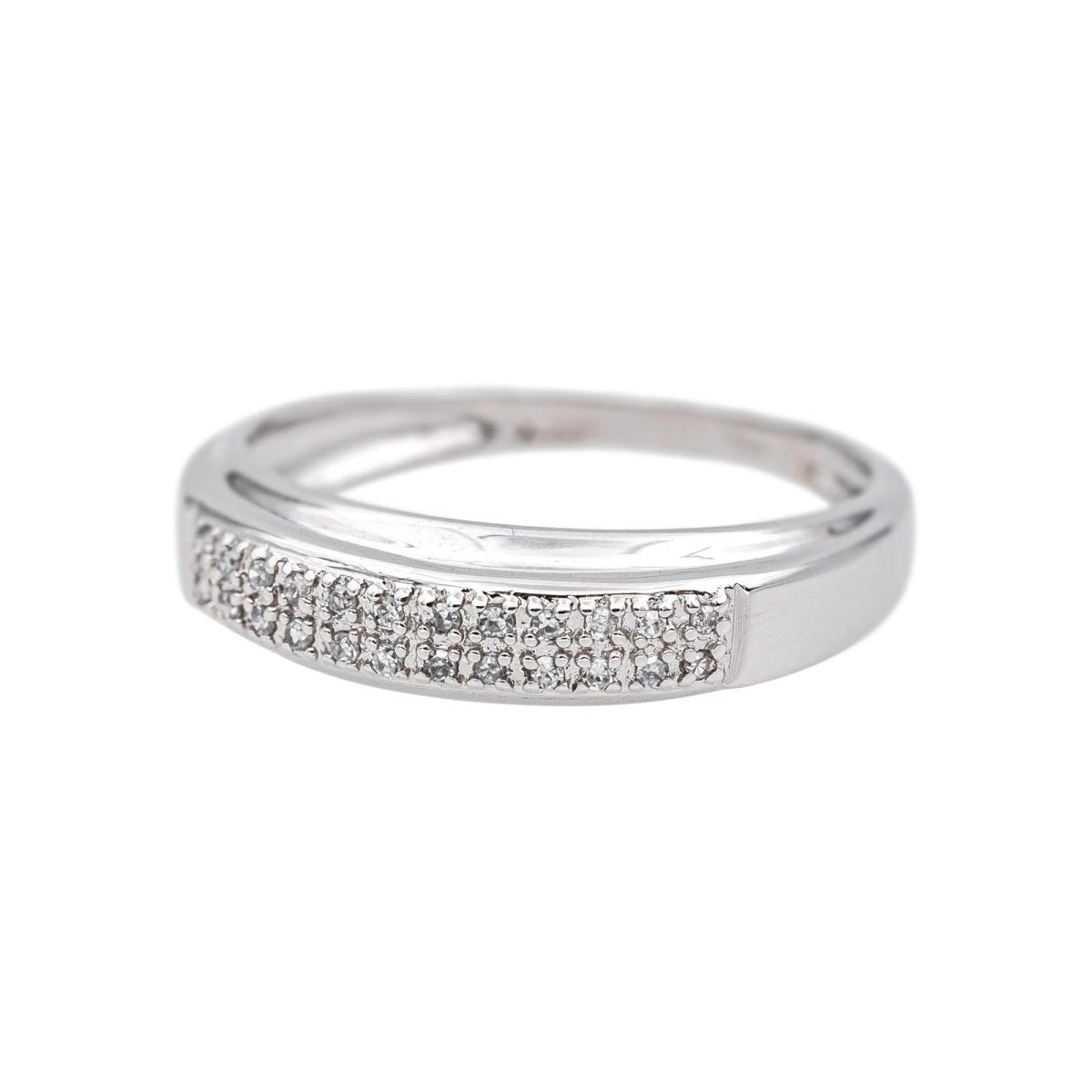 Bague Or blanc Diamant - Castafiore