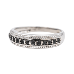 Bague Or blanc Diamant - Castafiore