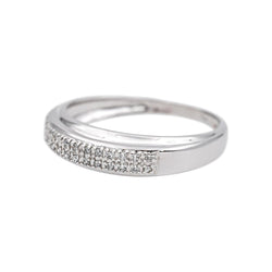 Bague Or blanc Diamant - Castafiore