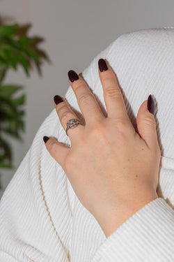 Bague Or blanc Diamant - Castafiore